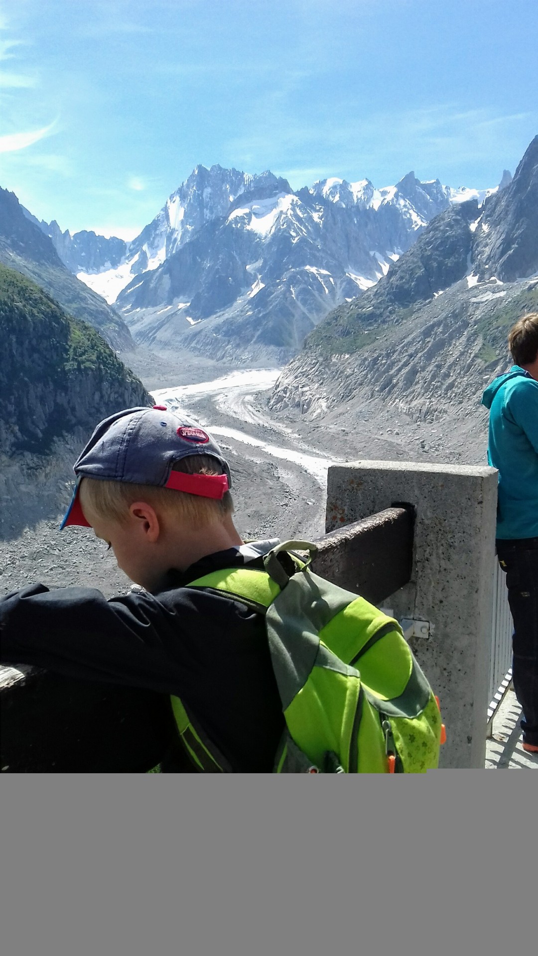 La mer de glace et la fonte des neiges