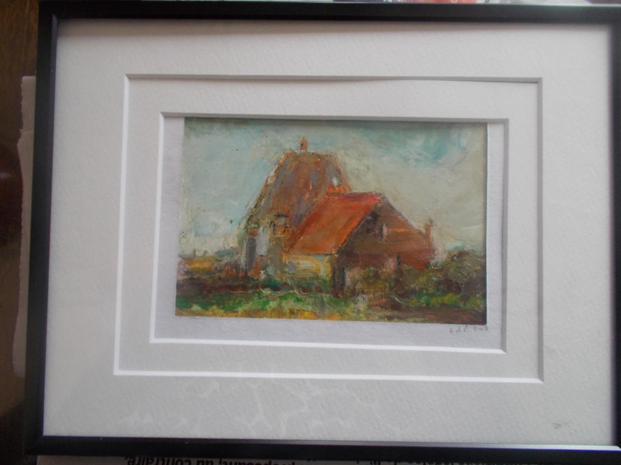 pastel huile sur papier - d'après une huile de Rembrandt - 2009