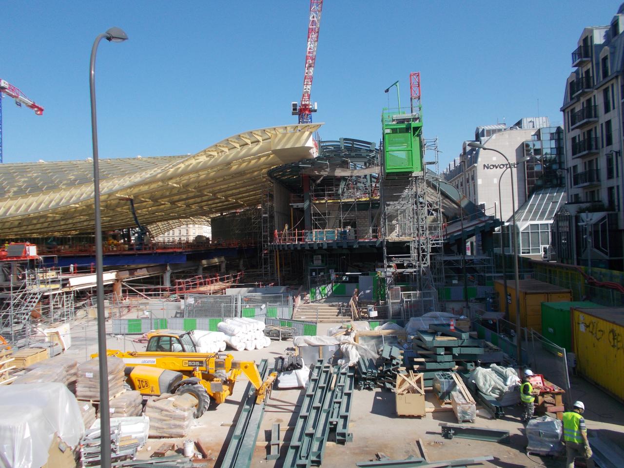 Le chantier des Halles 