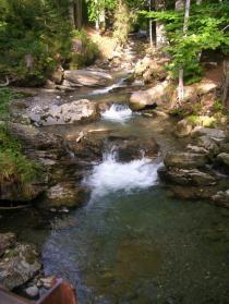 Cascade du lac des Plagnes