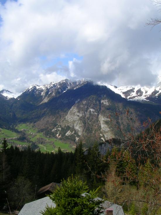 Vue du Col du Corbier